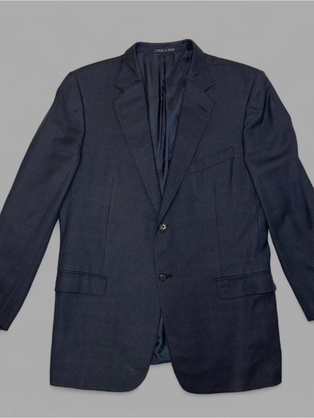 Ermenegildo Zegna 15 Milmil 15 Wool Blazer Jacket Neiman Marcus Italy - 44R